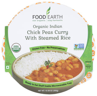 Food Earth Entree Chickpea Crry Rice
