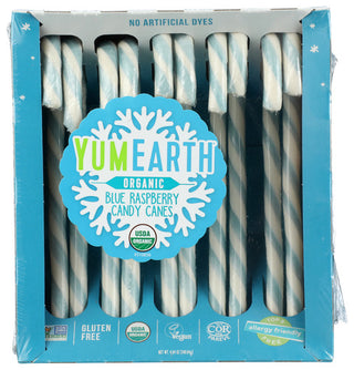Yumearth Candy Canes Blu Rsp 10ct