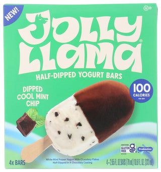 Jolly Llama Bar Yogurt Wht Mnt Chp 4pc