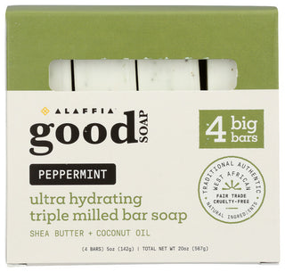 Alaffia Soap Bar Peppermint