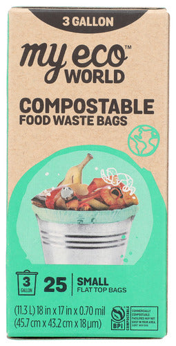 Myecoworld Bag Food Waste 3gl Comps