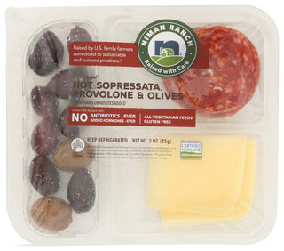 Niman Ranch Soppressata Ht Prv Olives
