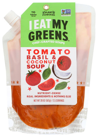 I Eat My Greens Soup Tomato Basil Ccnut