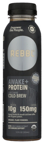 Rebbl Inc Cold Brew Awake Protein