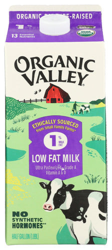 Organic Valley Milk One Percent Org