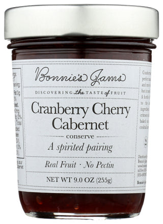 Bonnies Jams Jam Cranberry Cherry Cab
