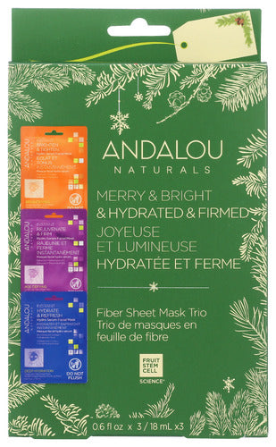 Andalou Naturals Set Facial Sheet Trio