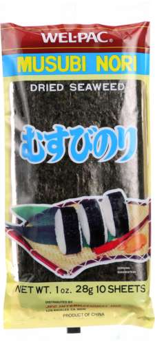 Wel Pac Seaweed Musubi Nori