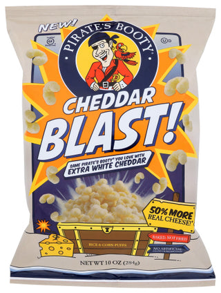 Pirate Brands Puffs Cheddar Blast
