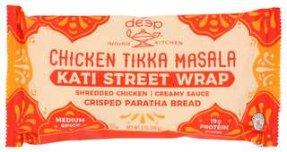 Deep Indian Kitchen Wrap Chcken Tikka Masala