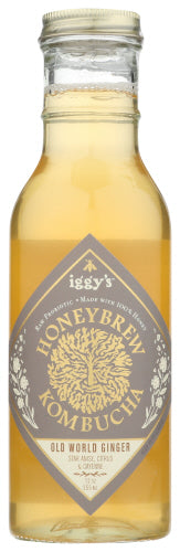 Iggys Kombucha Honeybrew Ginger