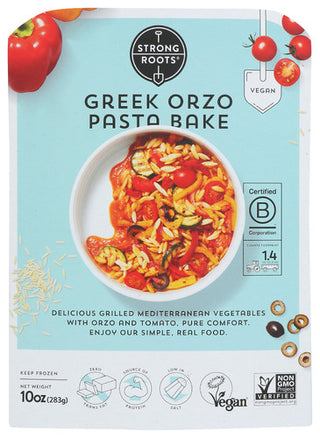 Strong Roots Orzo Bake Mediterranean