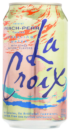 La Croix Wtr Spark Pch Pear 8pk 12z