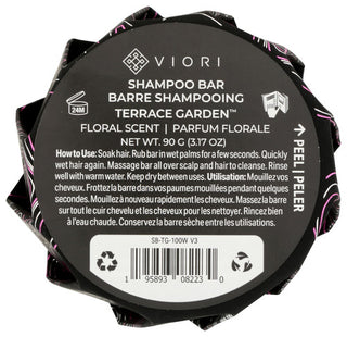 Viori Bar Shampoo Terrac Gardn
