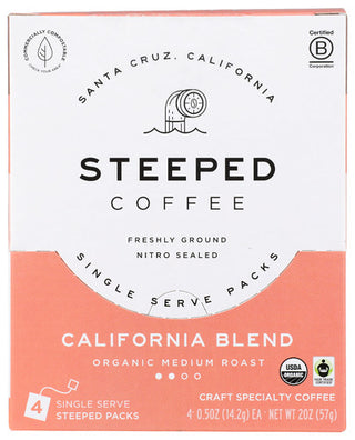 Steeped Coffee Coffee Med California