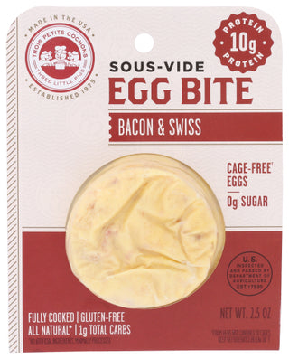 Three Little Pigs Egg Bite Bacon & Swiss