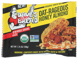 Daves Killer Bread Bar Oat Honey Almond Org