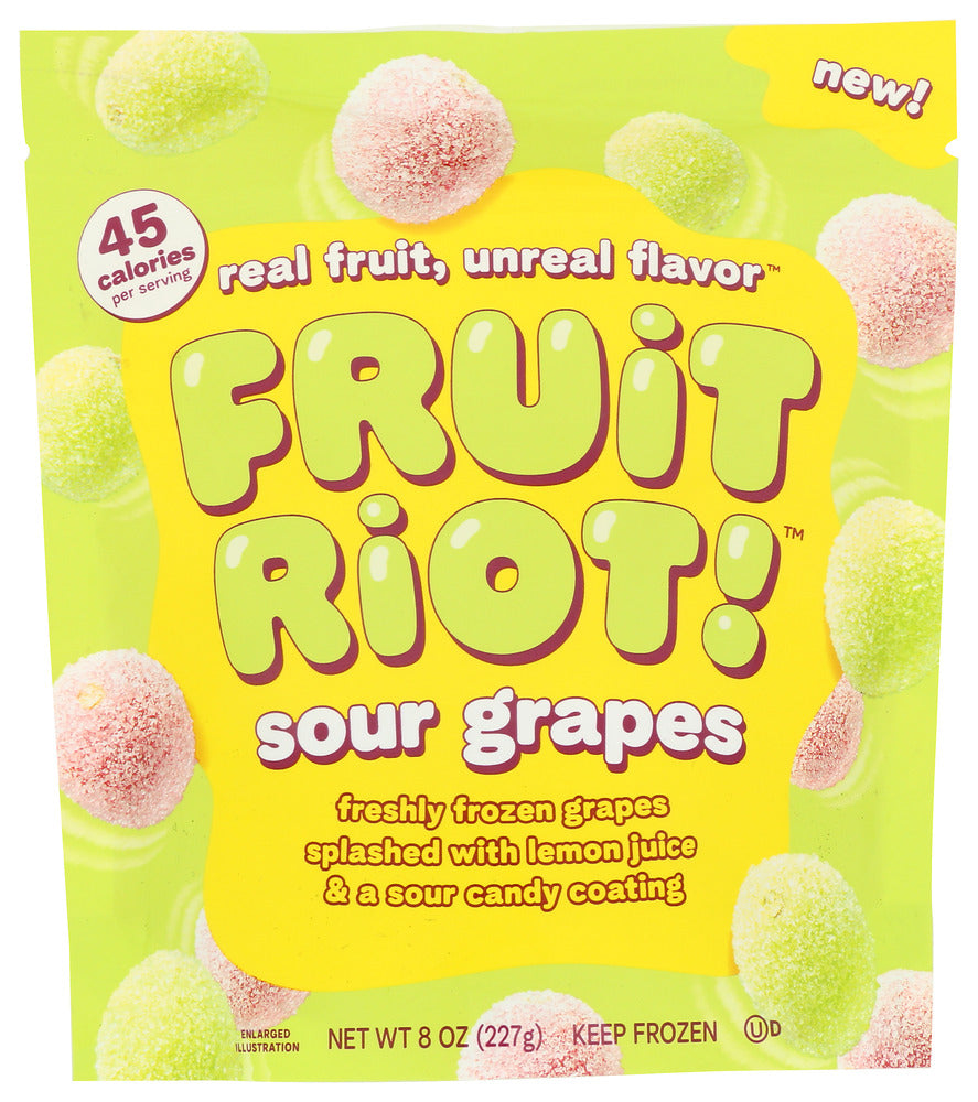 Fruit Riot Candy Frozen Sour Grapes β Blossom Goods