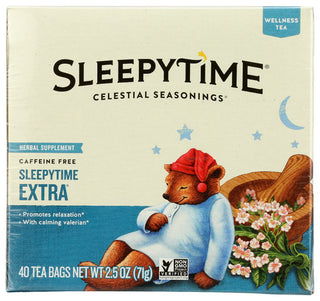 Celestial Seasonings Tea Wellness Slepytim Ext