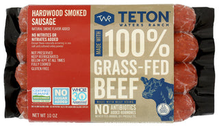 Teton Waters Sausage Hardwd Smkd Beef
