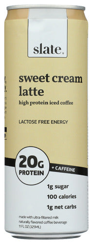 Slate Protein Latte Swt Cream