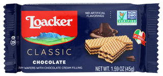 Loacker Wafer Clsc Choc 45g