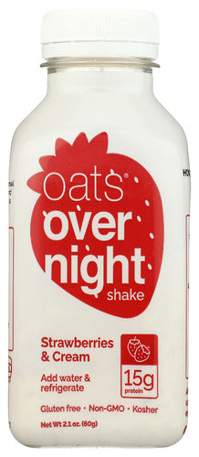 Oats Overnight Shake Strawberr & Cream