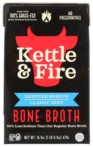 Kettle And Fire Broth Beef Bone Rdcd Sod