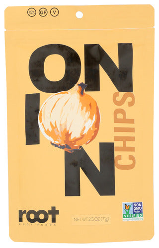 Root Foods Chips Root Onion Sea Slt