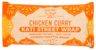 Deep Indian Kitchen Wrap Kati Chicken Curry