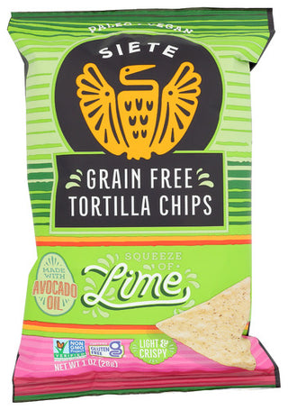 Siete Chips Tortilla Lime