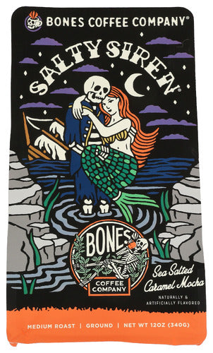 Bones Coffee Company Coffee Grnd Salty Siren