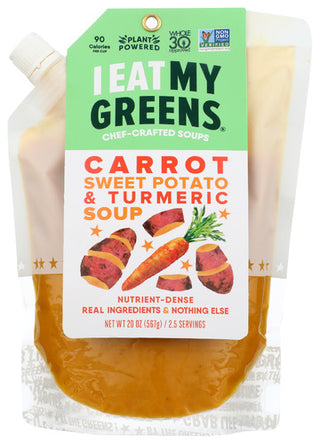 I Eat My Greens Soup Crrot Swt Potato Tmrc