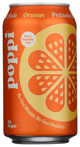 Poppi Soda Prbtc Orange 4 Pk