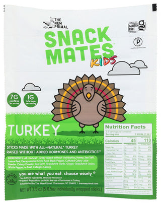 The New Primal Turkey Snack Mates Stick