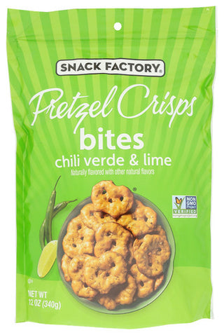 Snack Factory Pretzel Bites Chili Vrde