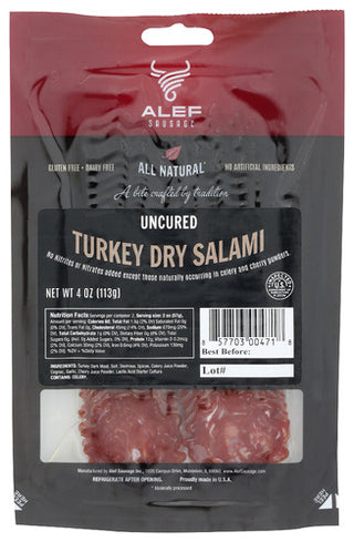 Alef Sausage Salami Turkey Dry
