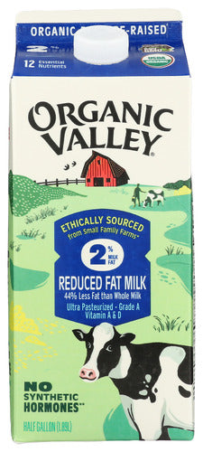 Organic Valley Milk Two Percent Org