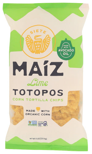 Siete Chips Trtla Maiz Lime