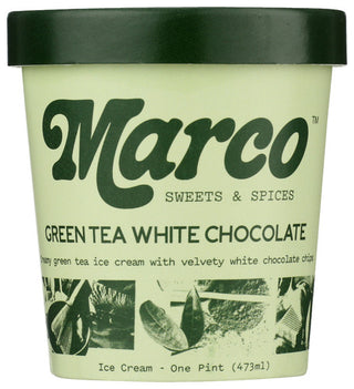 Marco Sweets And Spices Ice Cream Grn Tea W Choc