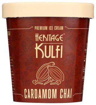 Heritage Kulfi Ice Cream Cardamom Chai