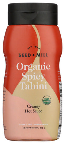 Seed & Mill Tahini Spicy Sqz Btl Org