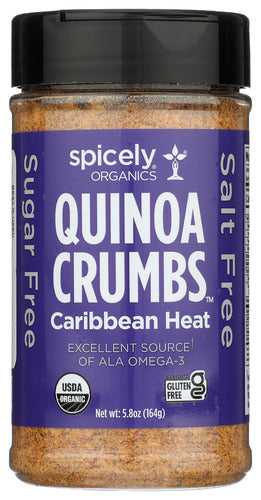 Spicely Organics Quinoa Crmbs Caribn Heat