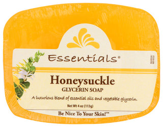 Clearly Natural Soap Bar Glyc Honeysckle