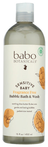Babobotani Wash Bubble Bath Baby Ff
