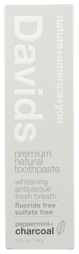 Davids Toothpaste Prem Nat Pp Ch