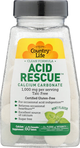 Country Life Calcium Carbonate Acid Re