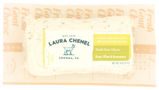 Laura Chenels Chs Goat Lg Pr Wne Rsmry