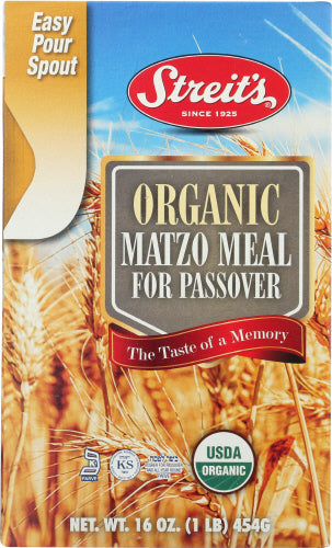 Streits Meal Matzo Organic Passover