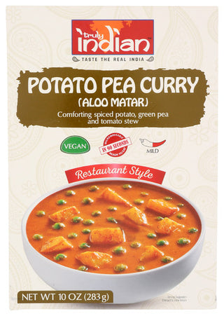 Truly Indian Entree Potato Pea Curry